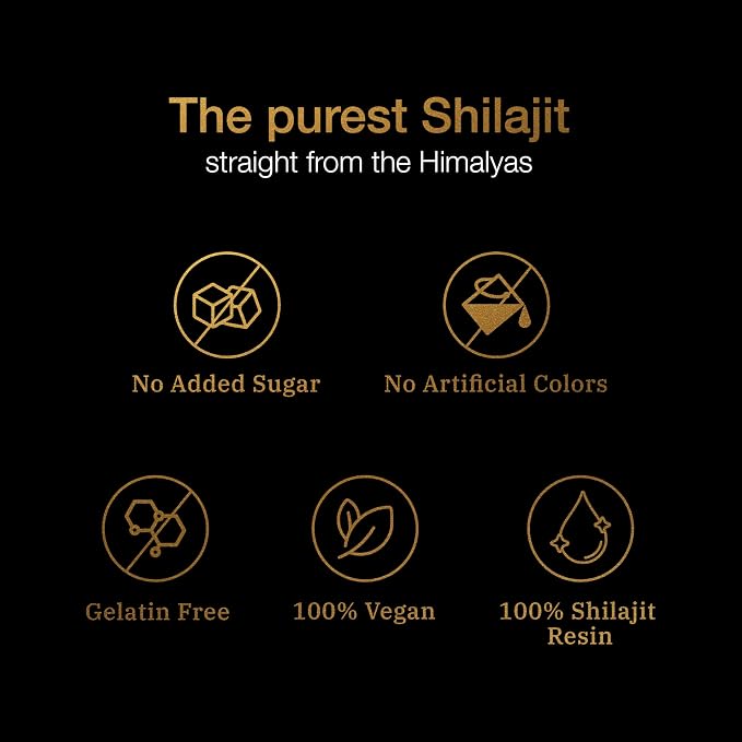 Himalayan Shilajit Gold No Added Sugar