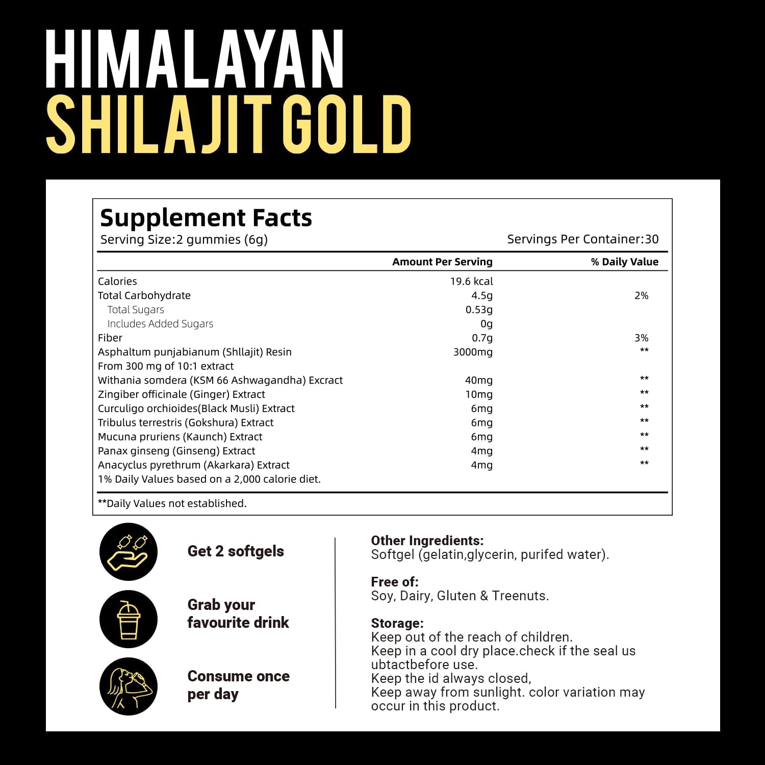 Himalayan Shilajit Gold
